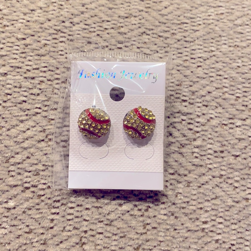 Softball Earings